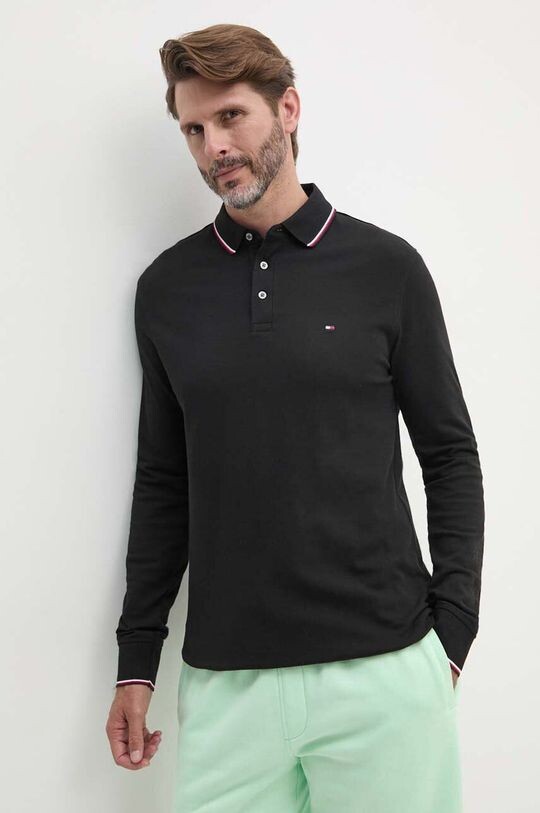 

Лонгслив Tommy Hilfiger, черный