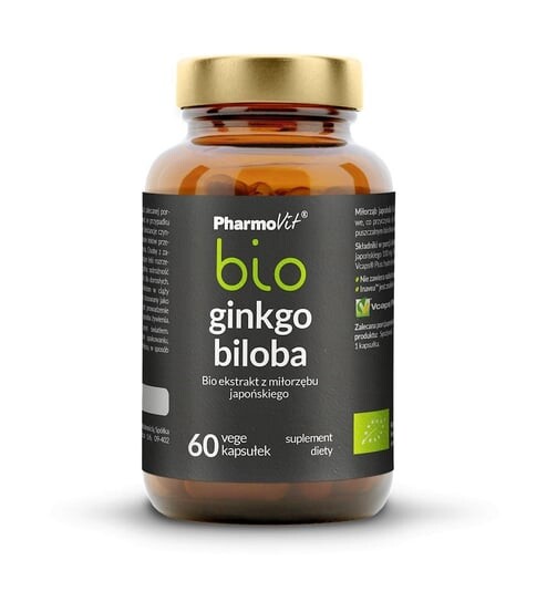 

ГИНКОБ БИО ЭКСТРАКТ 60 КАПСУЛ 33 г - Pharmovit