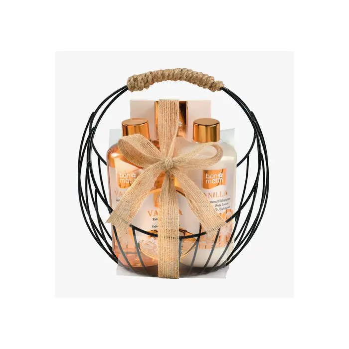 

Набор косметики Bon Matin Set de Baño Cesta Metal Redonda Lorenay, Set 4 productos