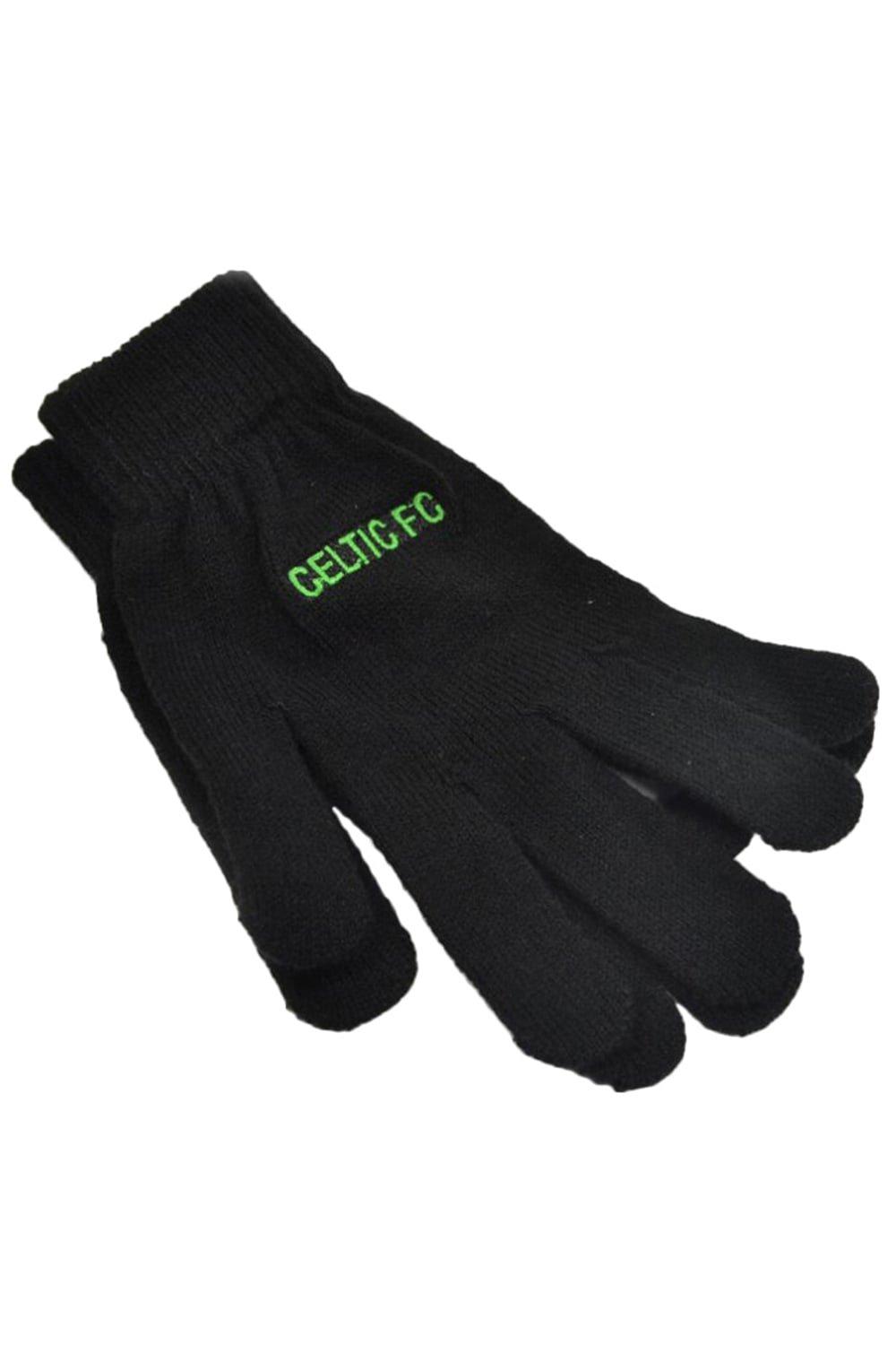 цена Вязаные перчатки Celtic FC, черный