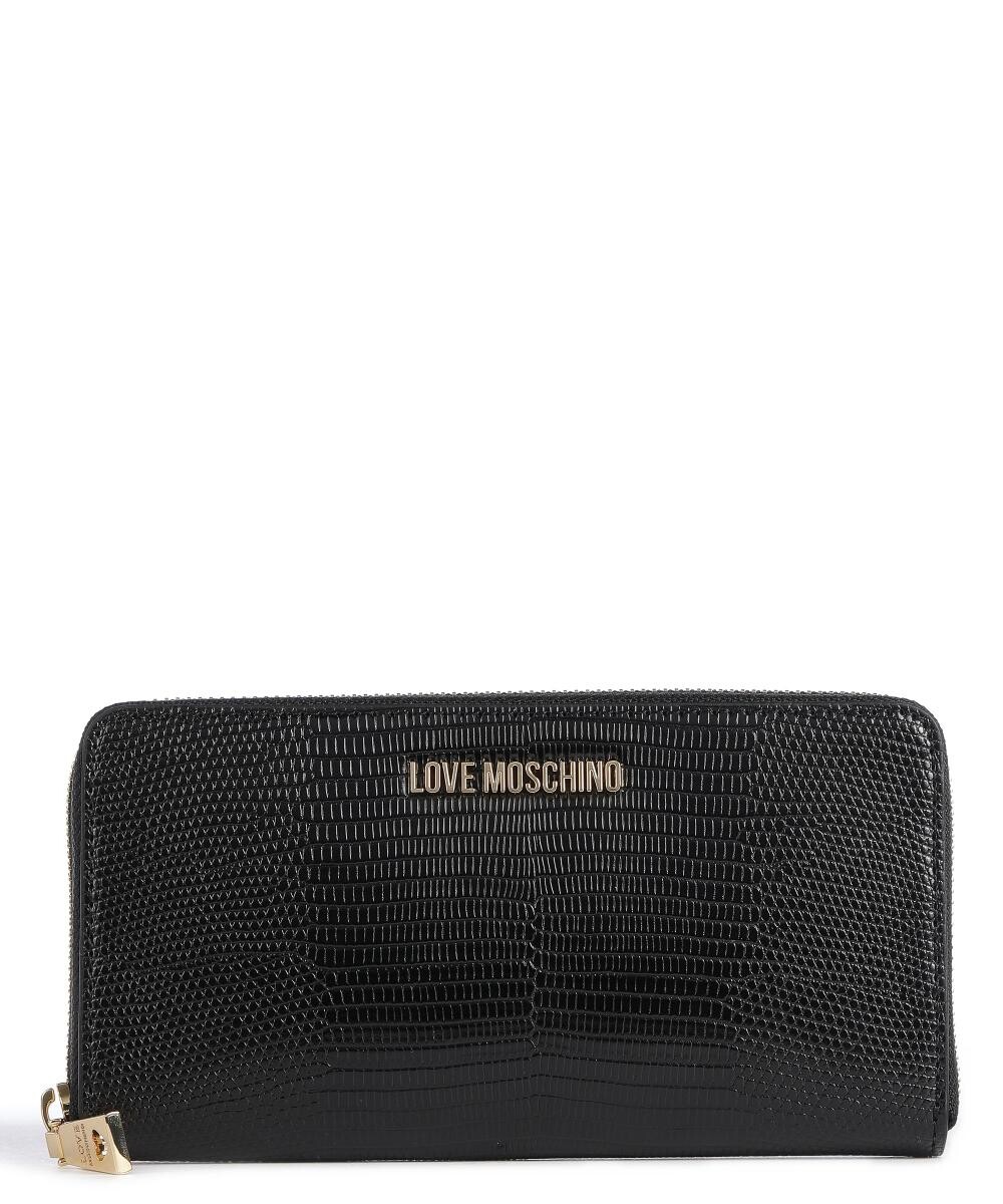 

Кошелек Чемодан с замком из искусственной кожи Love Moschino, черный