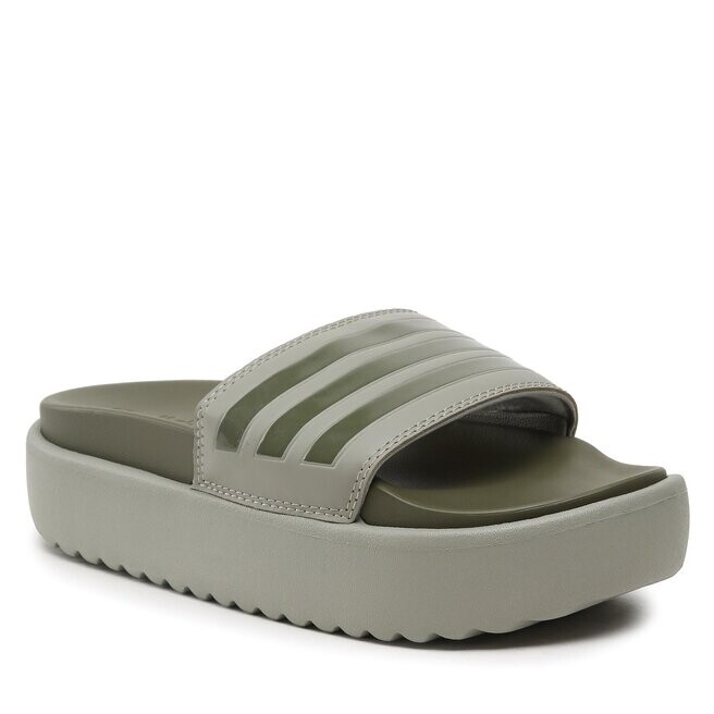 

Шлепанцы adidas adilettePlatform Slides, зеленый