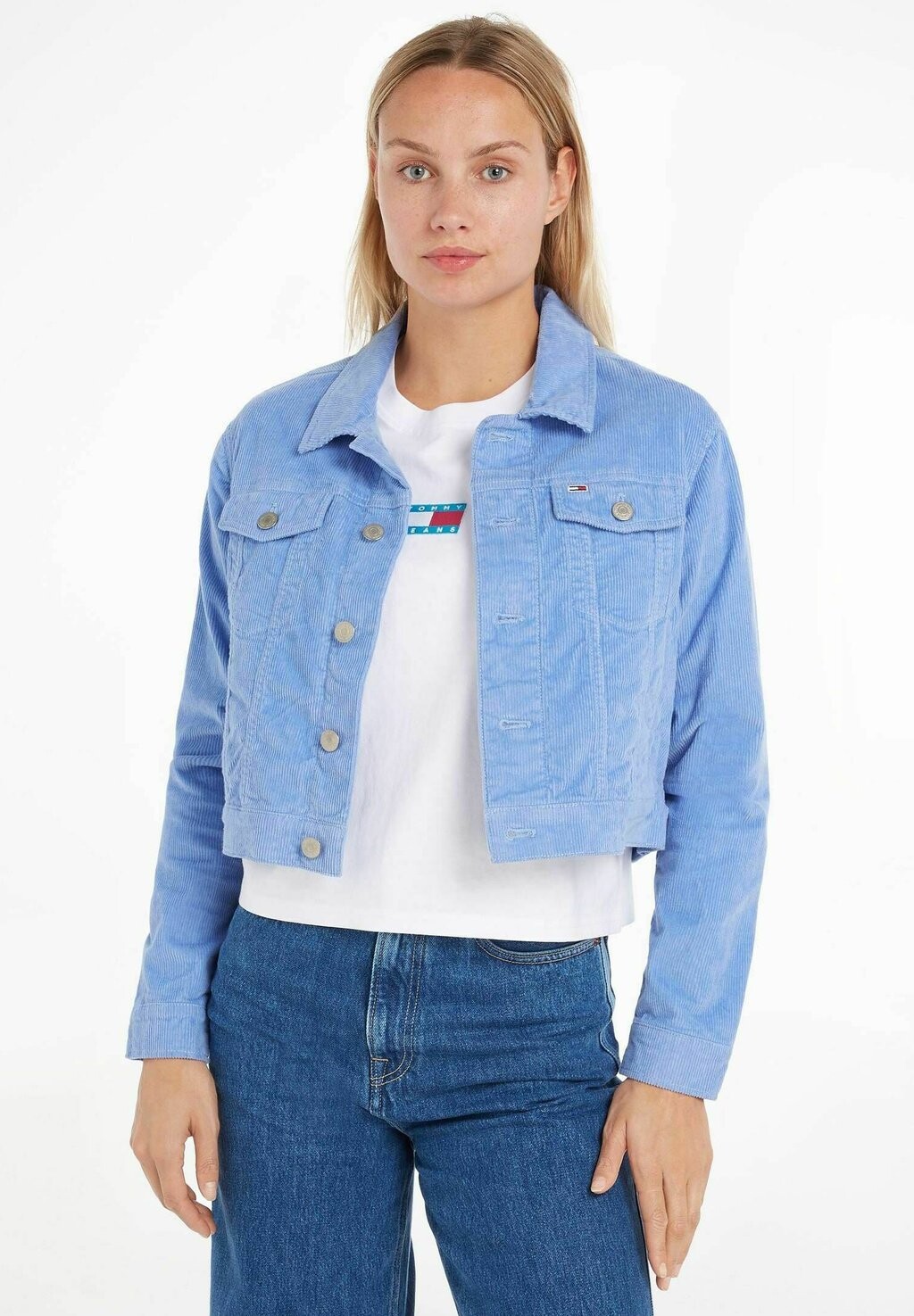 

Летняя куртка Tommy Jeans, синий