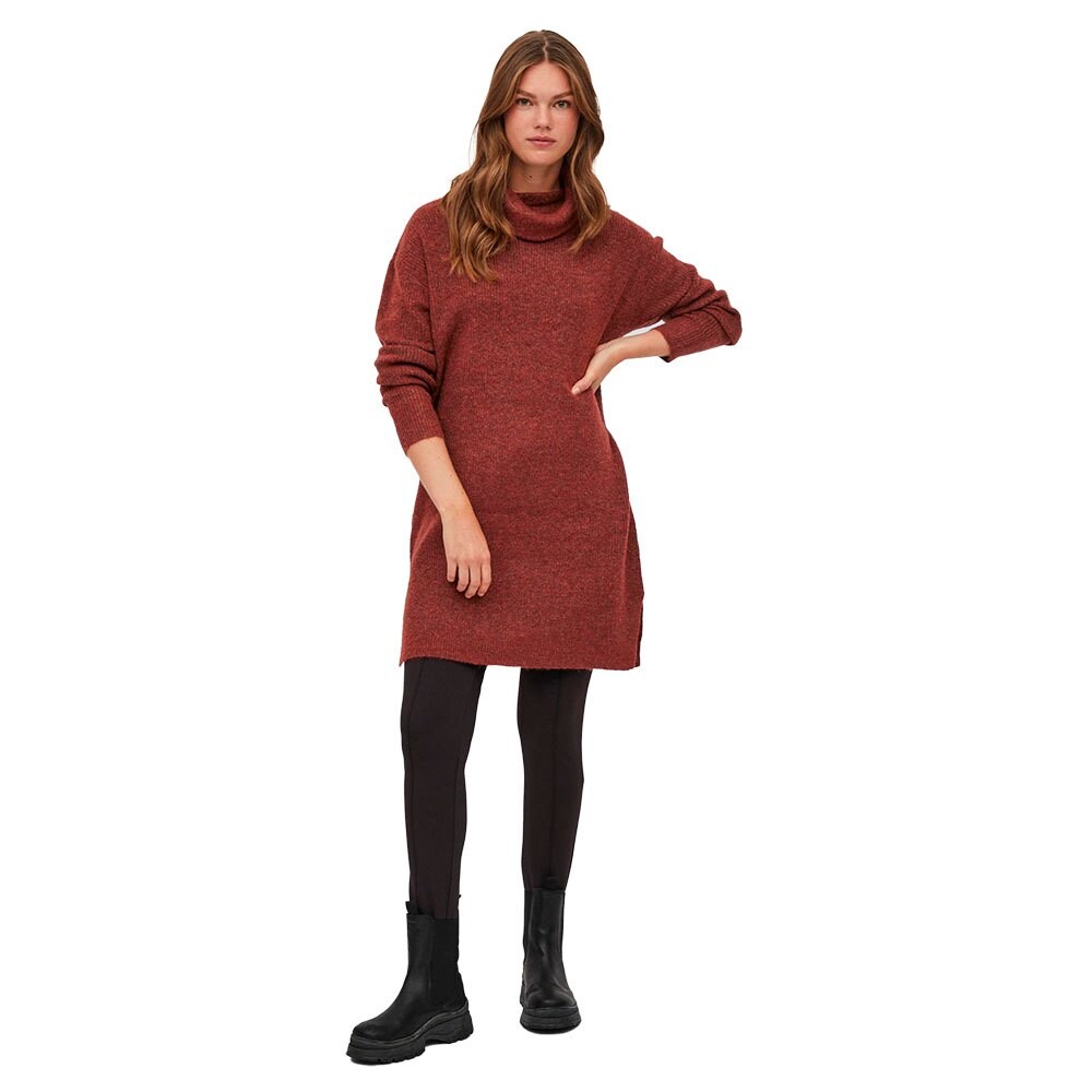 

Свитер Vila Cilia 14074330 Roll Neck, коричневый