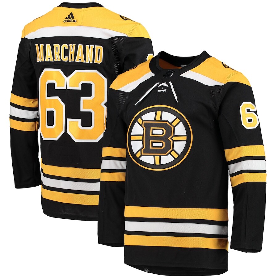 

Джерси adidas Boston Bruins, черный