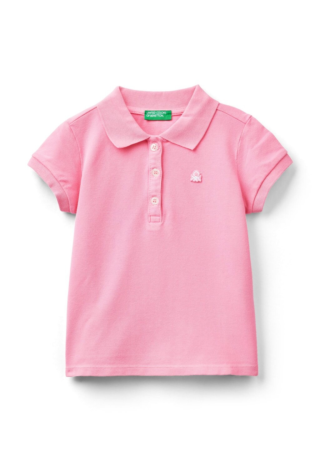 

Рубашка-поло Regular Fit United Colors of Benetton, розовый