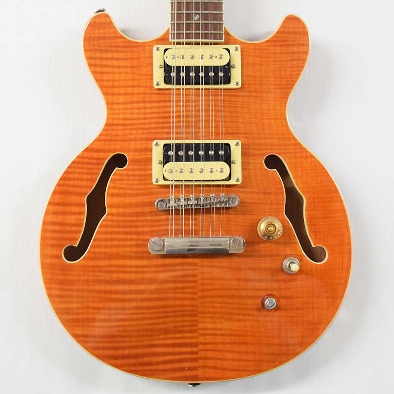 цена Электрогитара Dean Boca 12-String Electric Guitar - Trans Amber Burst