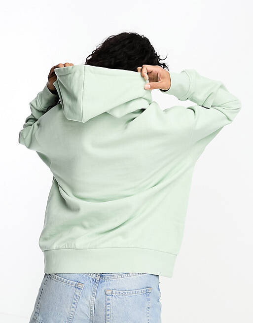 

Объемное худи цвета синего цвета ASOS DESIGN