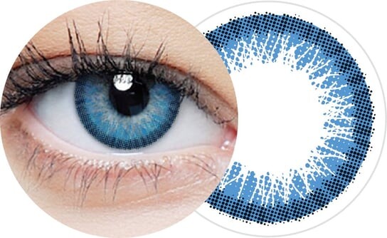 

Корригирующие линзы 1-Day Light Blue -3,50, 2 шт. Clearlab, Clearcolor, светло-синий