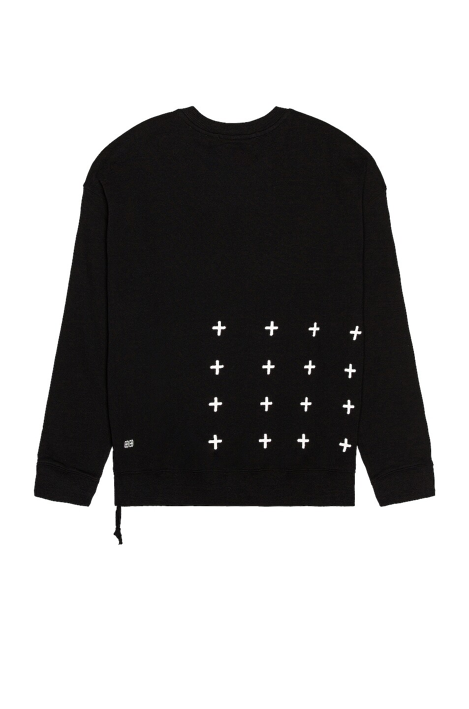 

Толстовка Ksubi Biggie Crew, цвет Jet Black