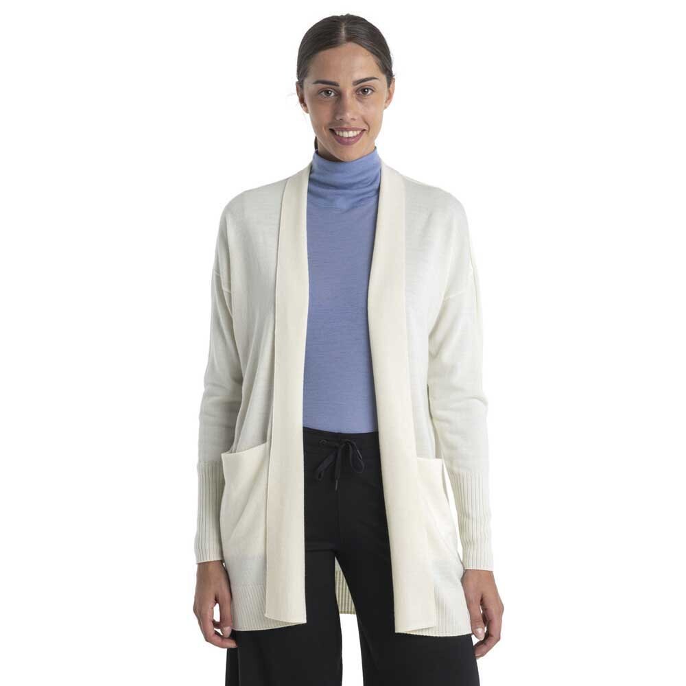 

Свитер Icebreaker Iseo Merino Long Cardigan, бежевый