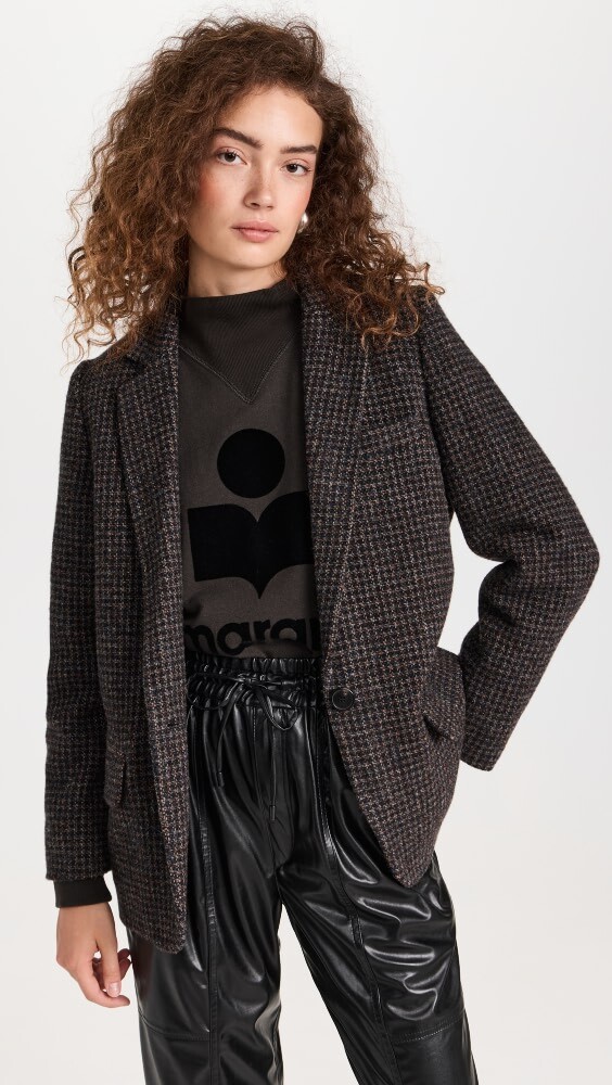 

Куртка Isabel Marant Étoile Charlyne, коричневый