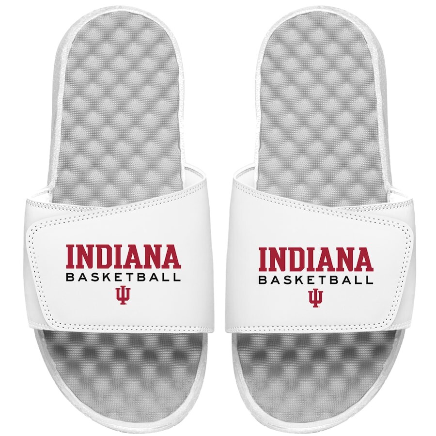 

Шлепанцы ISlide Indiana Hoosiers, белый