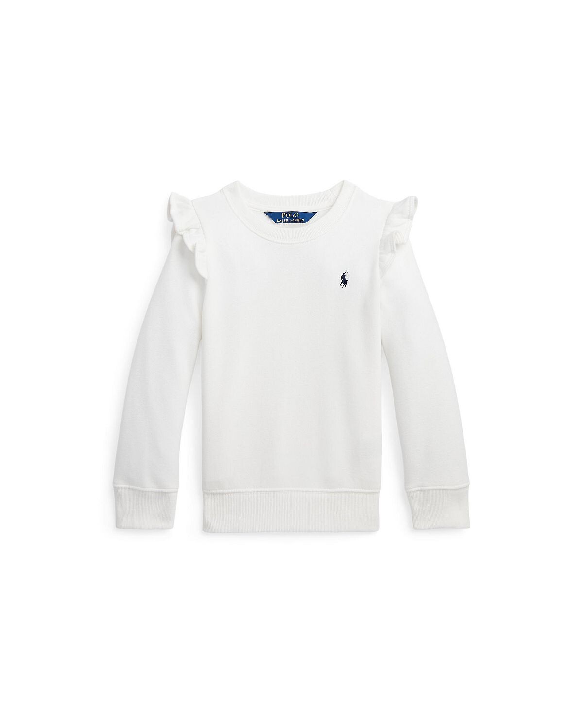 

Флисовый свитшот с рюшами для малышей и маленьких девочек Polo Ralph Lauren