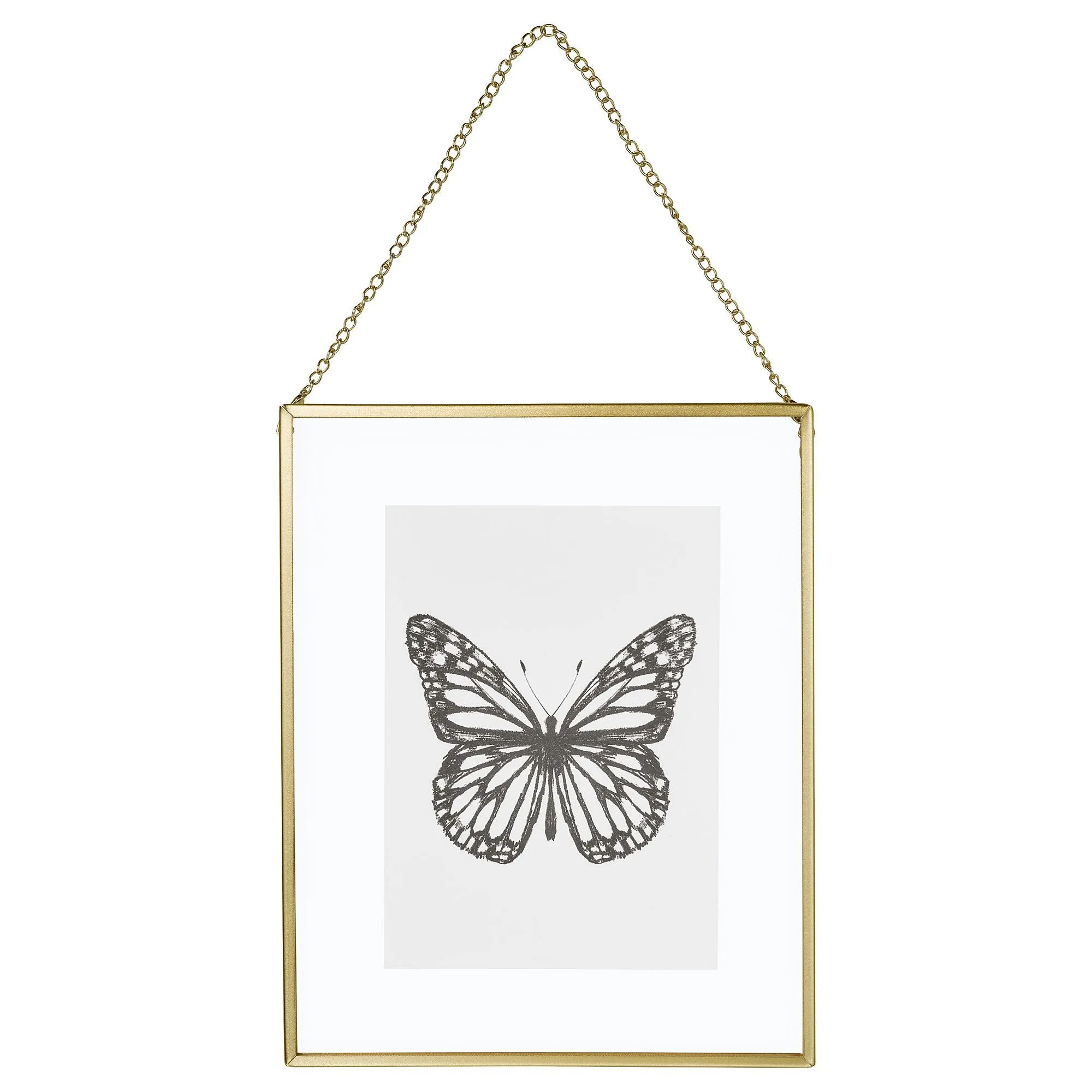

Красочная рамка, золотистый цвет, 20х25 см, LERBODA IKEA