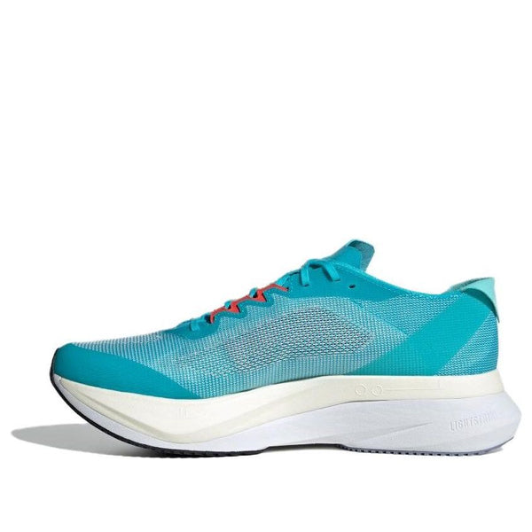 Кроссовки Adidas Adizero Boston 12 Running Shoes 'Flash Aqua Cloud White', синий 28272