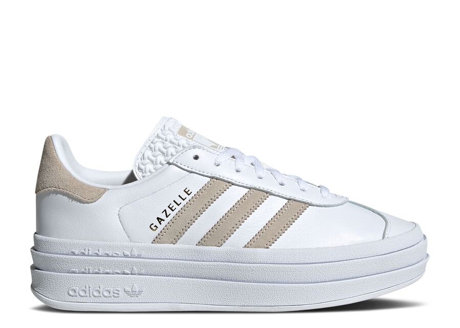 

Кроссовки adidas Wmns Gazelle Bold, цвет White Wonder Beige