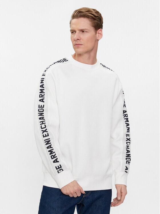 

Толстовка обычного кроя Armani Exchange, белый