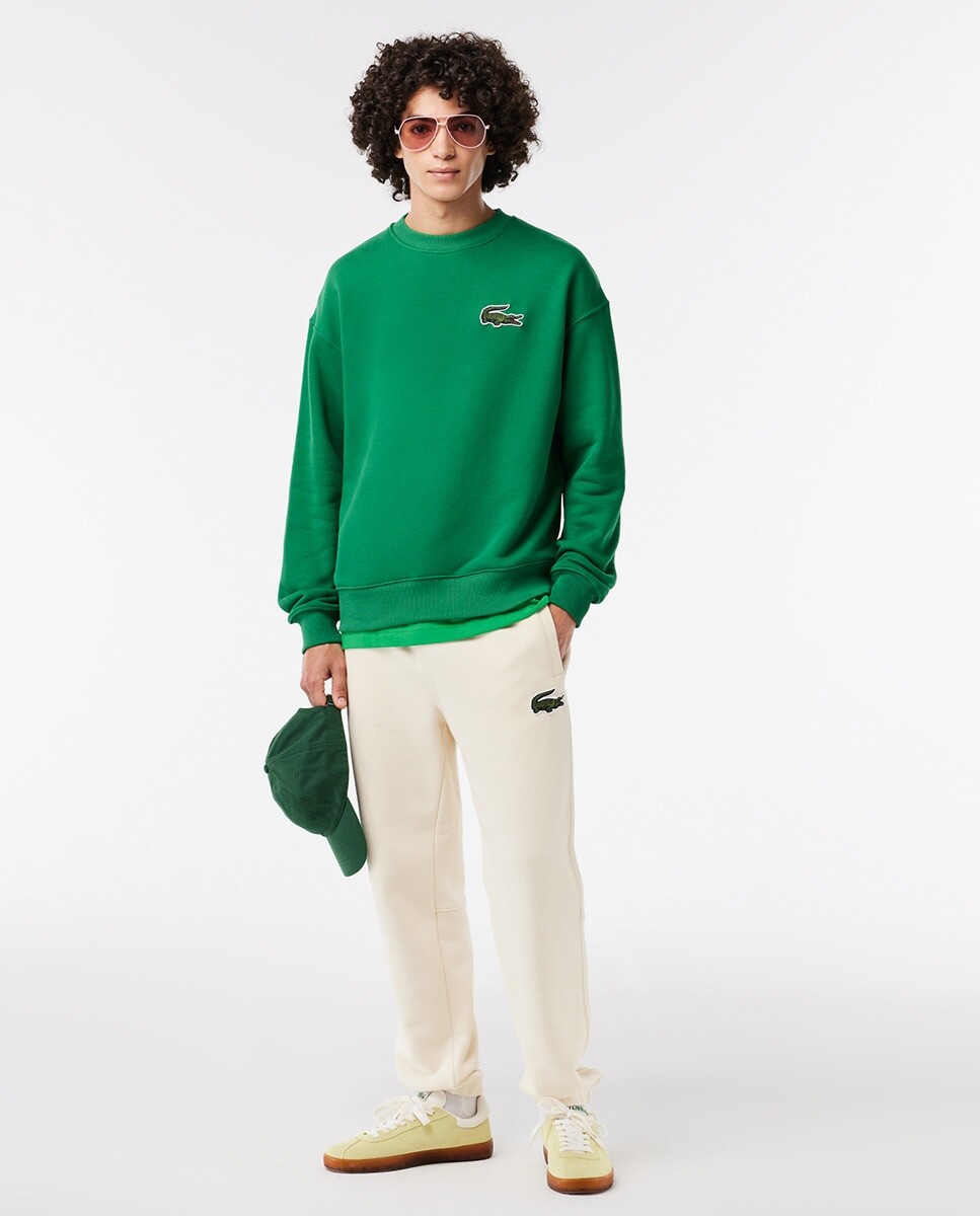 

Мужская толстовка свободного кроя Lacoste, зеленый