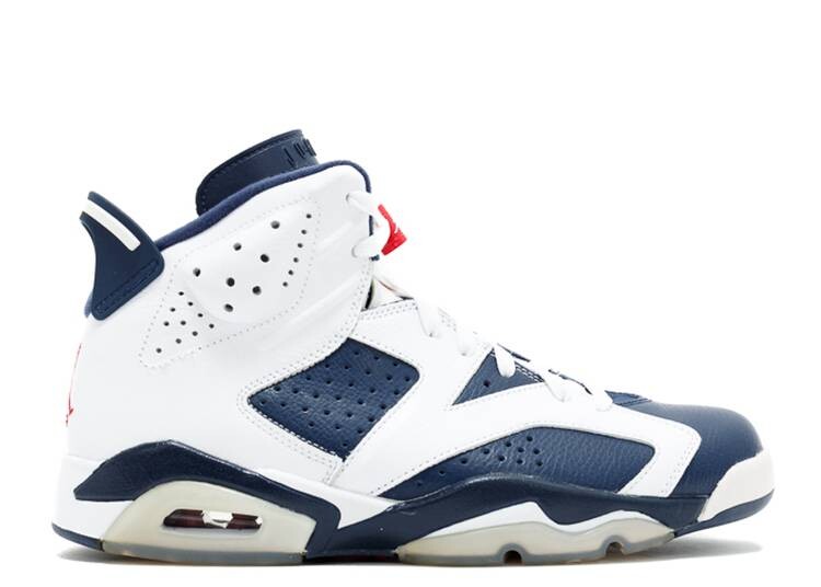 

Кроссовки AIR JORDAN 6 RETRO 'OLYMPIC' 2012, белый