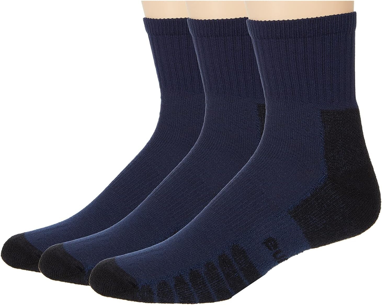 

Набор из 3 четвертаков Path Cool Eurosock, темно-синий