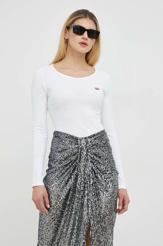 

Комплект из 2 лонгсливов Levi's, белый