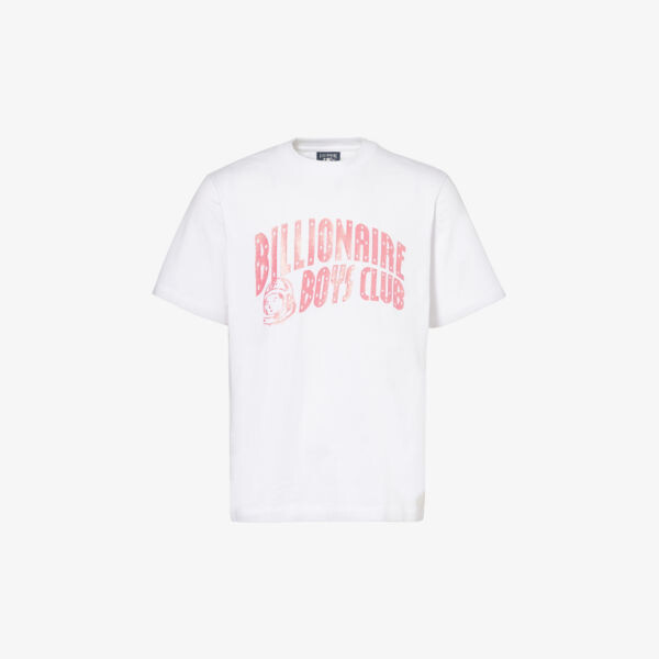 

Футболка Arch из хлопкового джерси с логотипом Billionaire Boys Club, розовый
