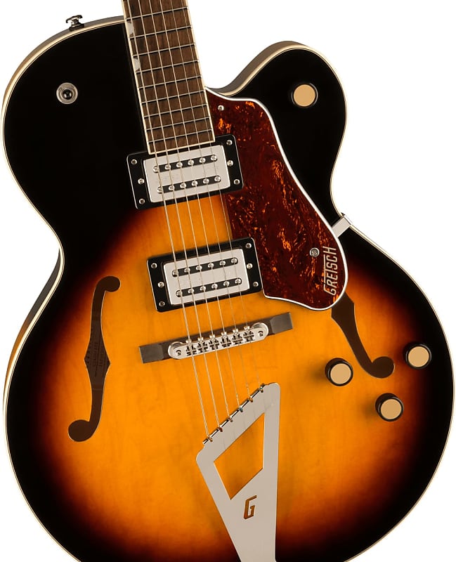 

Электрогитара Gretsch - G2420 Streamliner - Hollow Body Electric Guitar - Laurel Fingerboard w/ Chromatic II Tailpiece - Aged Brooklyn Burst