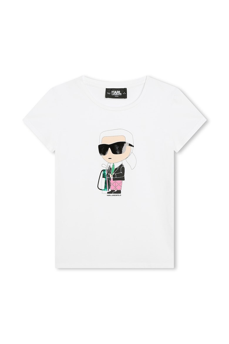 

Футболка с модалом и логотипом Karl Lagerfeld, белый