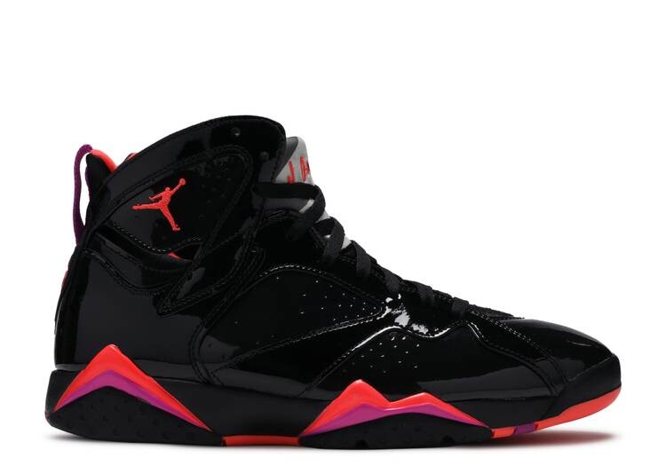 

Кроссовки WMNS AIR JORDAN 7 RETRO 'BLACK GLOSS', черный