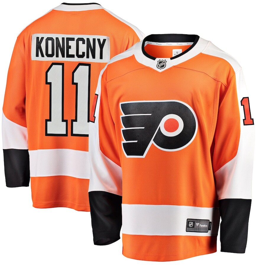 

Джерси Fanatics Branded Philadelphia Flyers, оранжевый