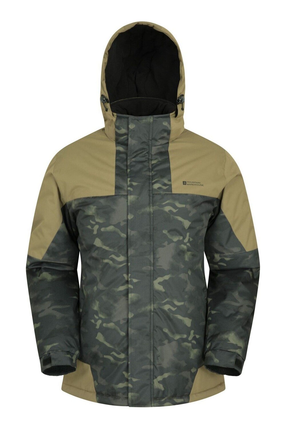 

Лыжная куртка с теневым принтом Mountain Warehouse, зеленый
