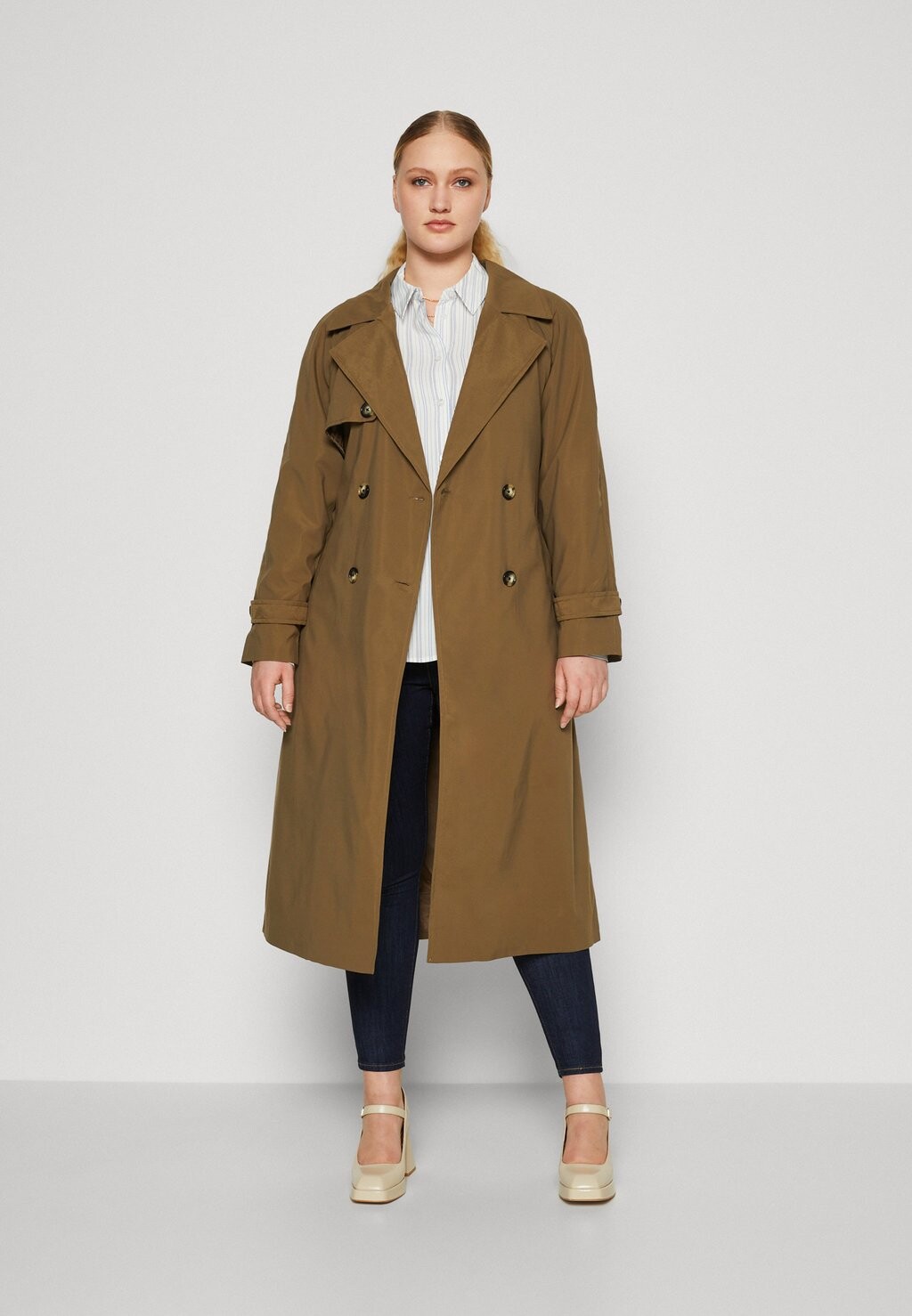 

Тренч Vero Moda, Коричневый