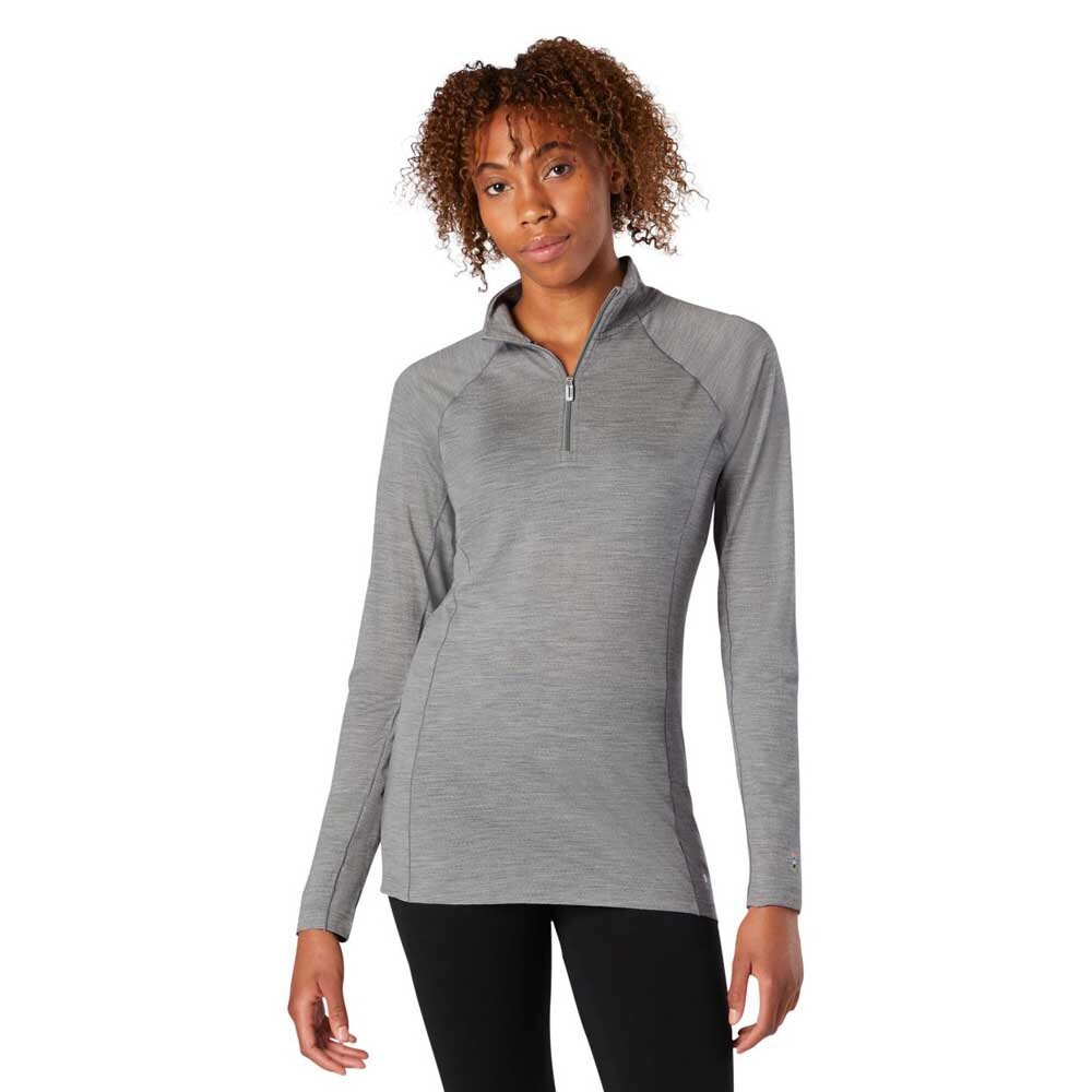 

Футболка с длинным рукавом Smartwool Classic All-Season Merino 1/4 Zip, серый