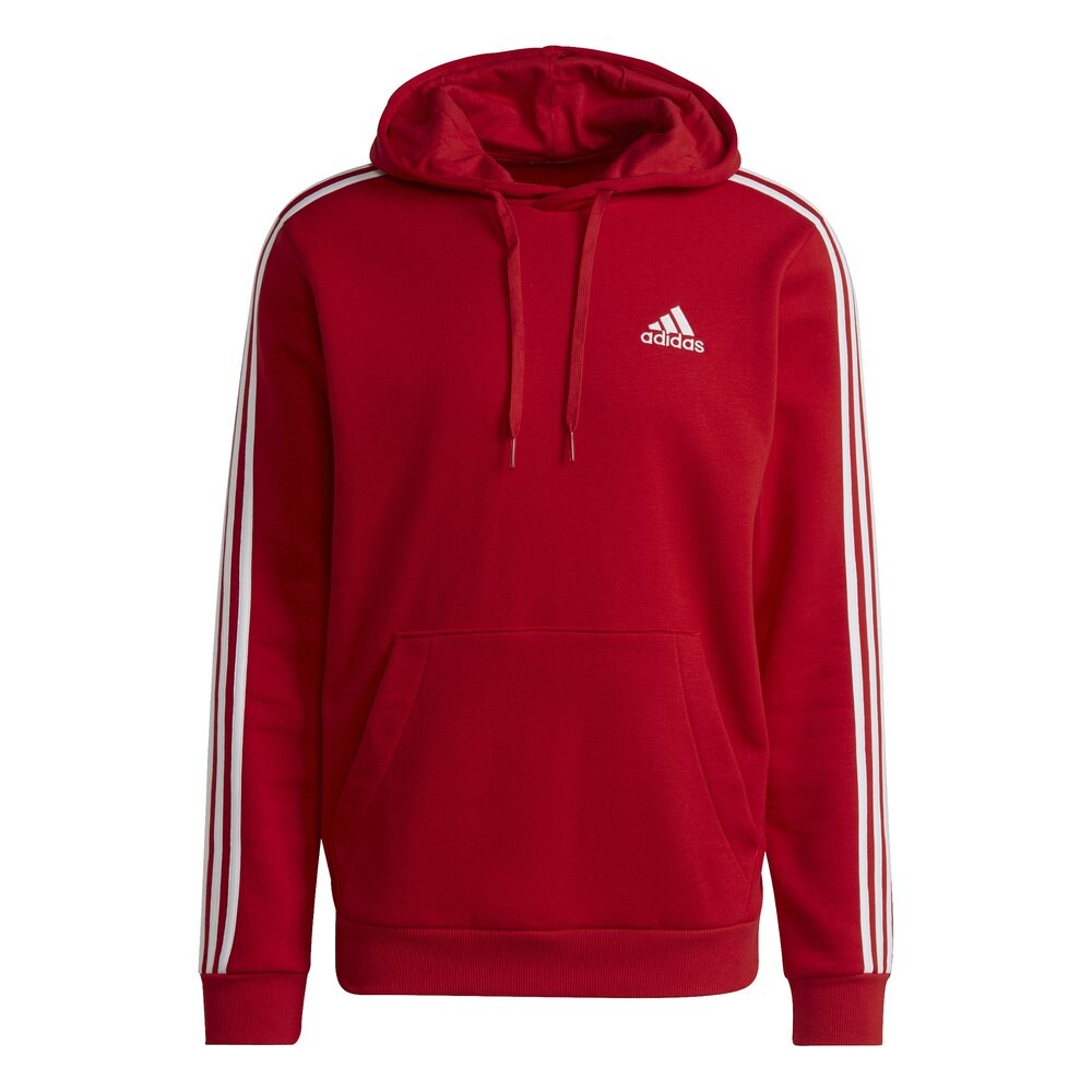 

Худи adidas 3 Stripes, красный