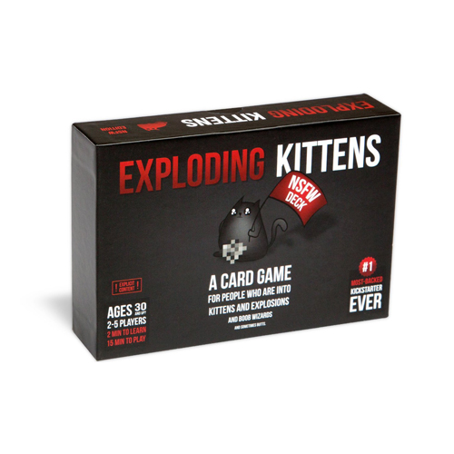 exploding kittens игра в лапки и кошки Настольная игра Exploding Kittens Nsfw