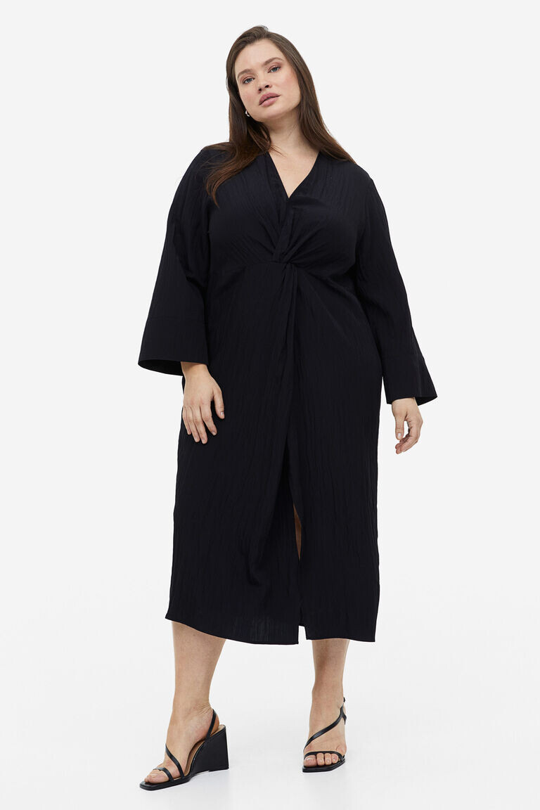 

Платье с узлом H&M, черный