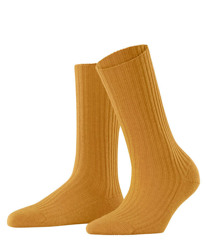 

Носки уютные шерстяные сапожки Falke, желтый