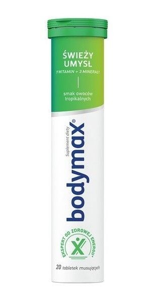 

Bodymax Świeży Umysł шипучие таблетки, 20 шт.