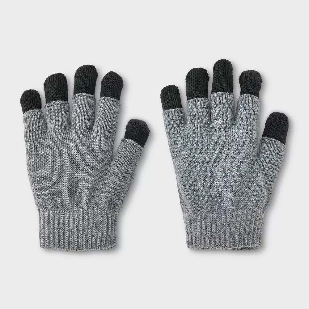 

Детские варежки 3 в 1 — Cat & Jack, цвет Black/Gray