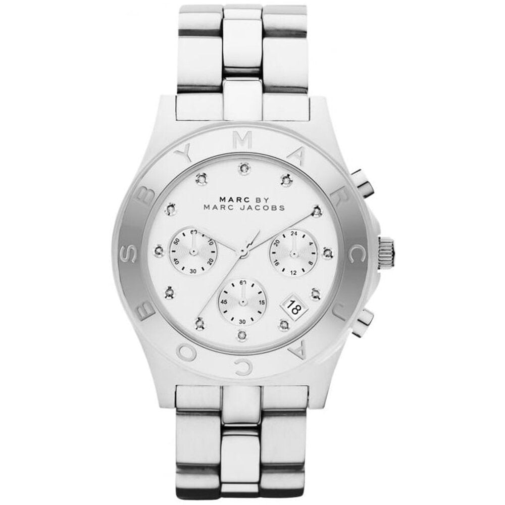 

Часы с лезвием mbm3100 Marc Jacobs, серебряный