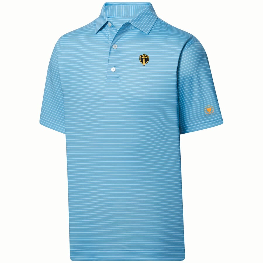 

Поло с коротким рукавом FootJoy Presidents Cup, синий