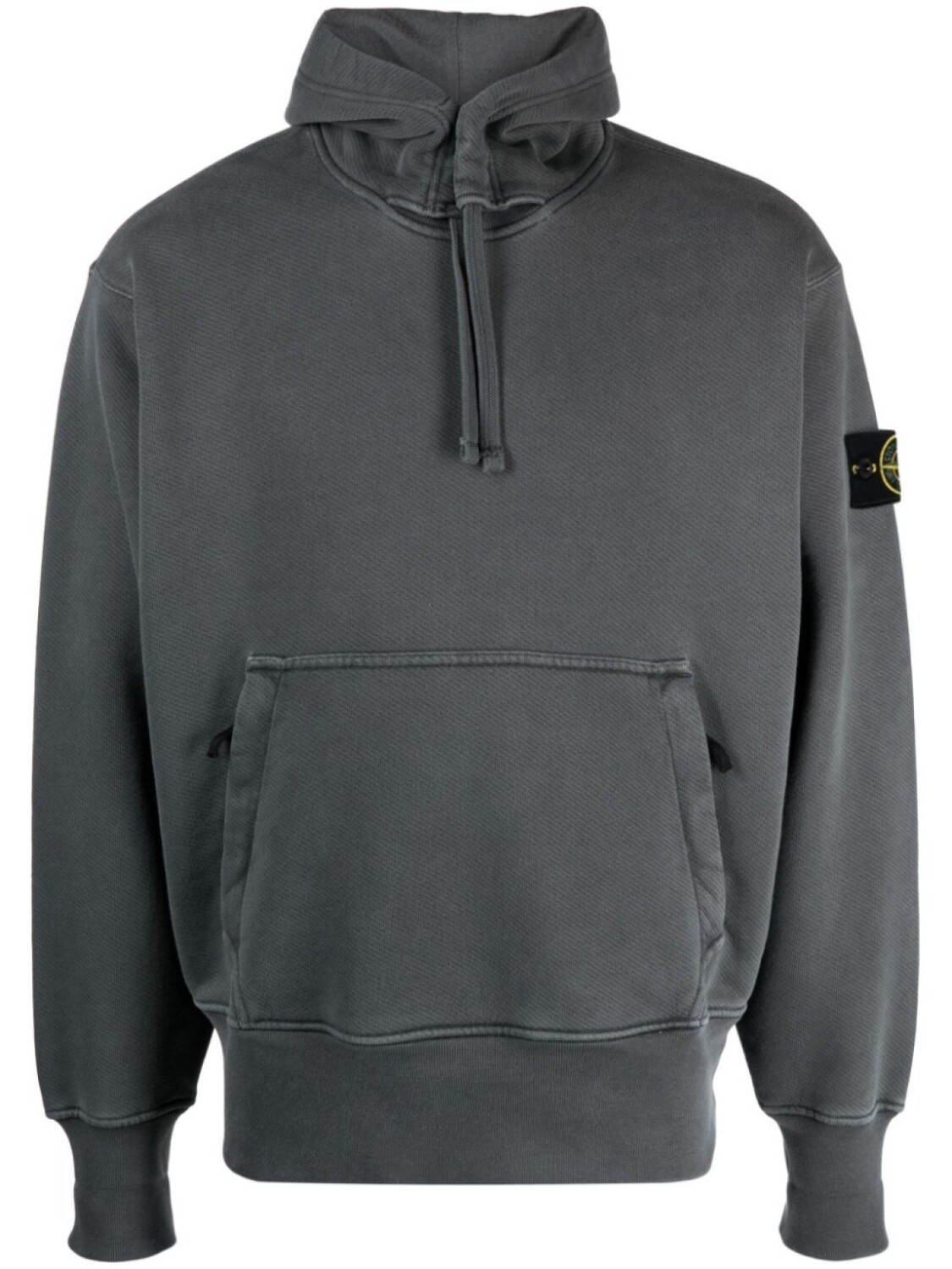 

Худи с логотипом Stone Island, серый