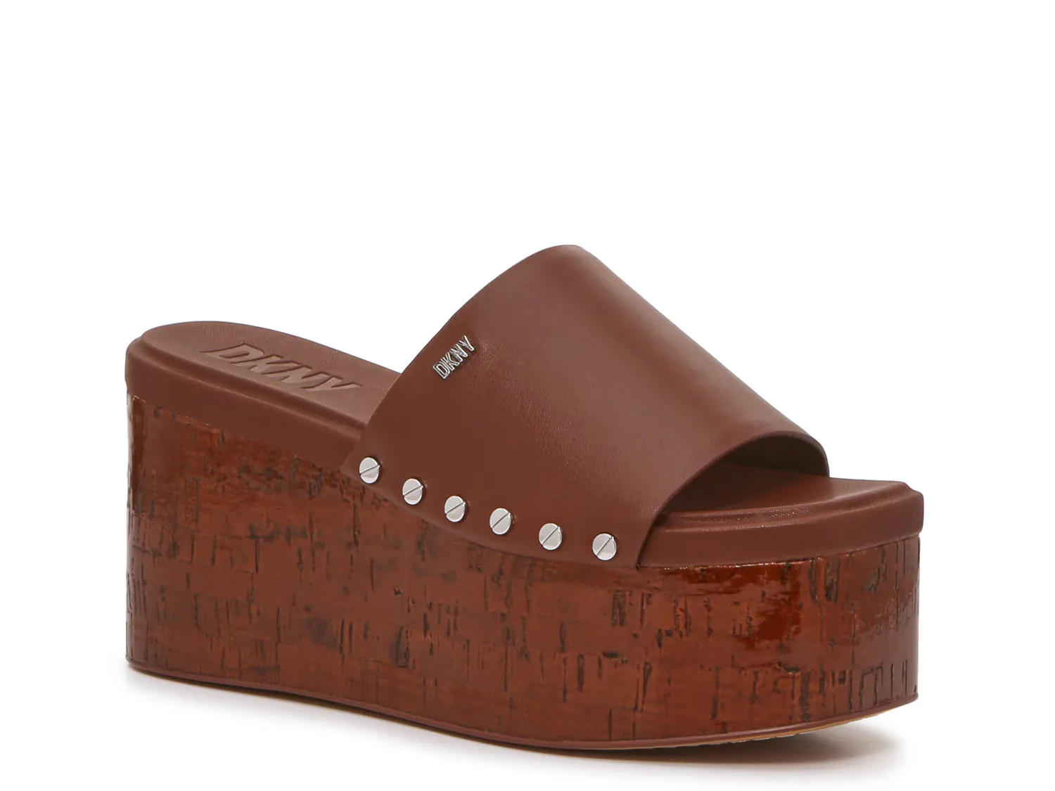 

Сандалии Alvy Wedge Sandal Dkny, коричневый