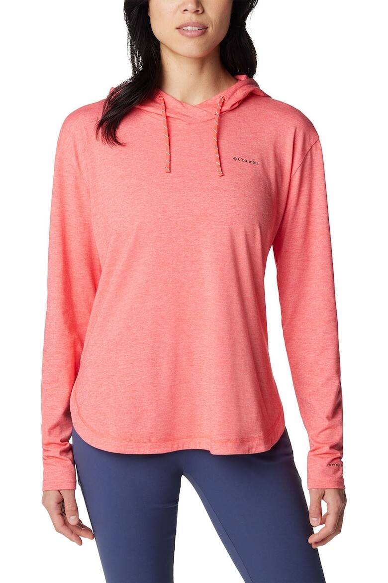 

Толстовка Sun Trek из хлопка для походов и походов Columbia, красный