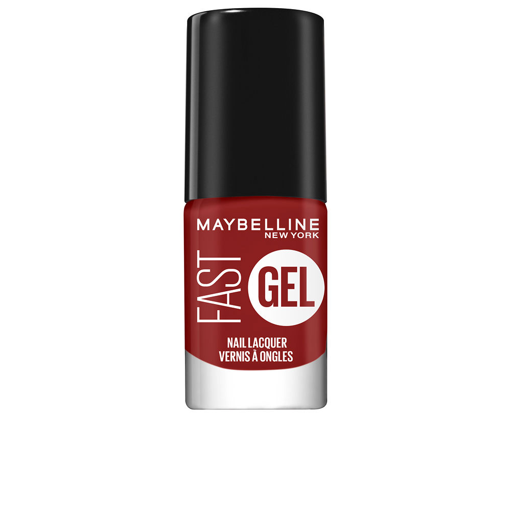 Лак для ногтей Fast gel nail lacquer Maybelline, 7 мл, 12-rebel red