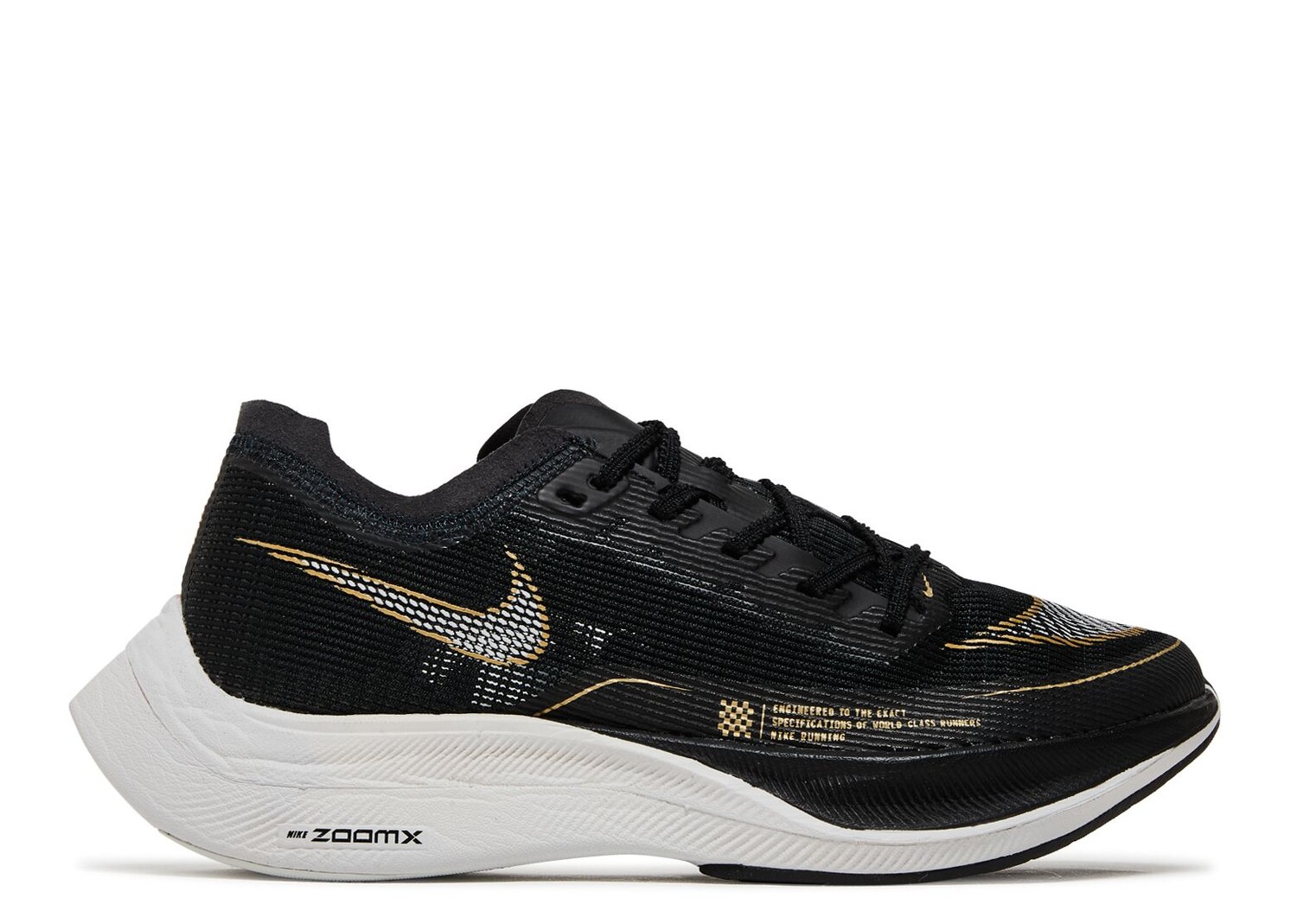

Кроссовки Nike Wmns Zoomx Vaporfly Next% 2 'Black Metallic Gold Coin', черный