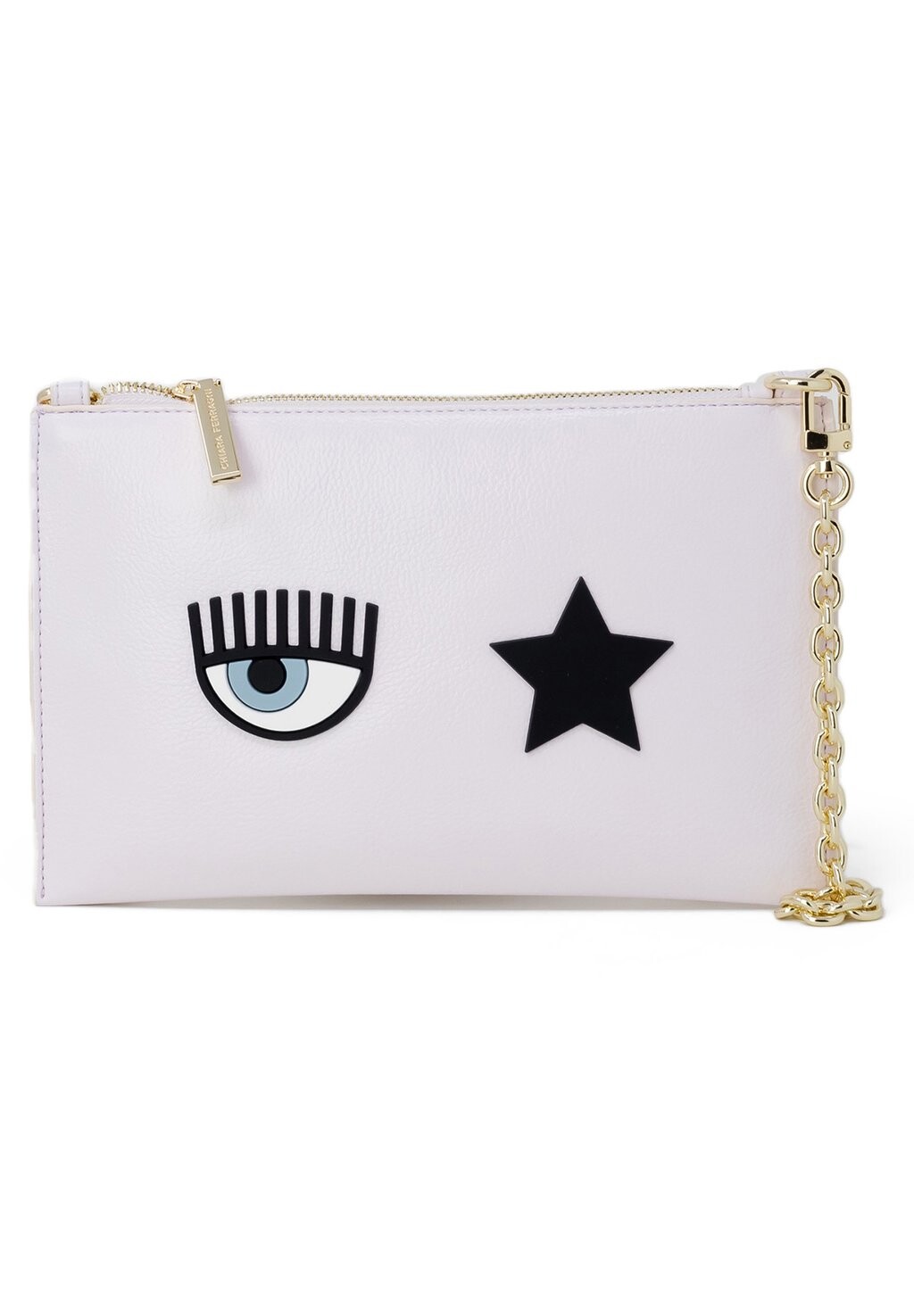 

Клатч RANGE OF EYE STAR LOGO 74SB4BOX ZS735 CHIARA FERRAGNI, пудрово-розовый