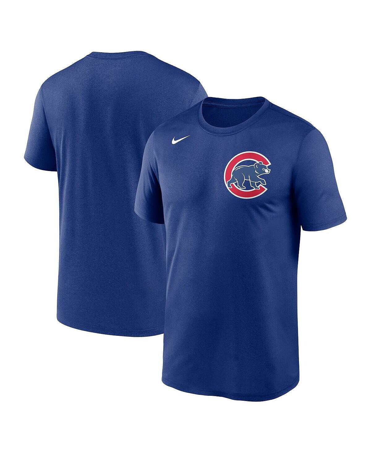 

Мужская футболка с надписью Royal Chicago Cubs New Legend Nike