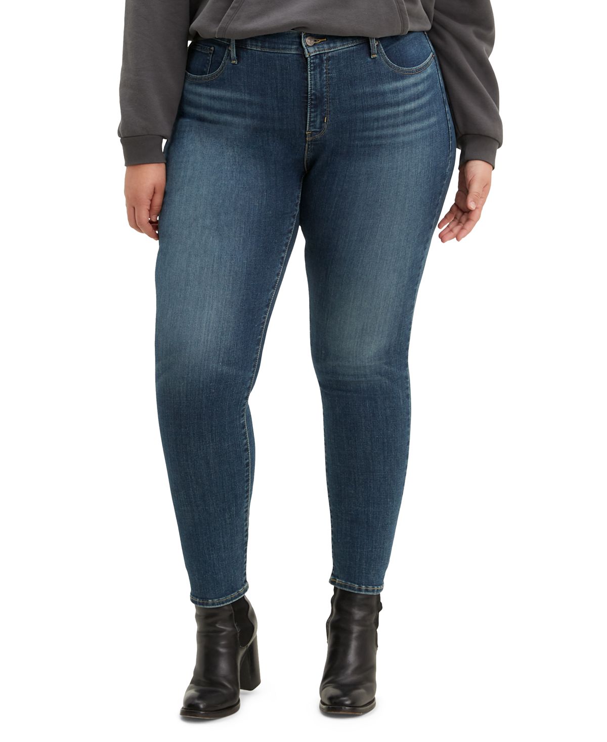 Модные моделирующие джинсы скинни размера 311 большого размера Levi's